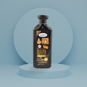 Keratin Shampoo & Hair Serum Set – 400ml Professional Hair Care For Smooth, Frizz-free & Shiny Hair