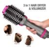 One Step 2 In 1 Hair Dryer & Brush (dryer + Styler) Brush For Fast Drying, Straightening, Curling - Image 7