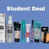 Student Makeup Deal – Makeup Fixer, Foundation (random Shade), Mascar (random Color) Liquid Blush, Eyeliner, Primer, Blender (random Color) - Image 2