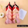 1 Pc Cotton Lace Padded Bra - Image 2