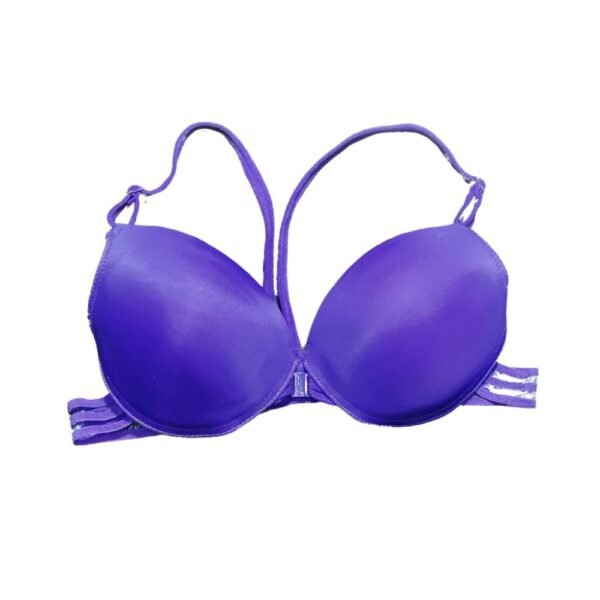 Women's Cotton Spandex Front Open Push Up Bra