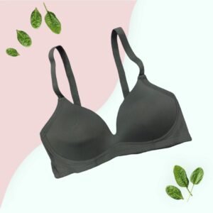 Silk Plain Comfortable And Lightweight Padded Bra