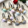 Silk Printed Comfortable And Lightweight Padded Bra - Image 5