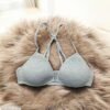 Jersey Plain Comfortable And Lightweight Front Button Bra - Image 4